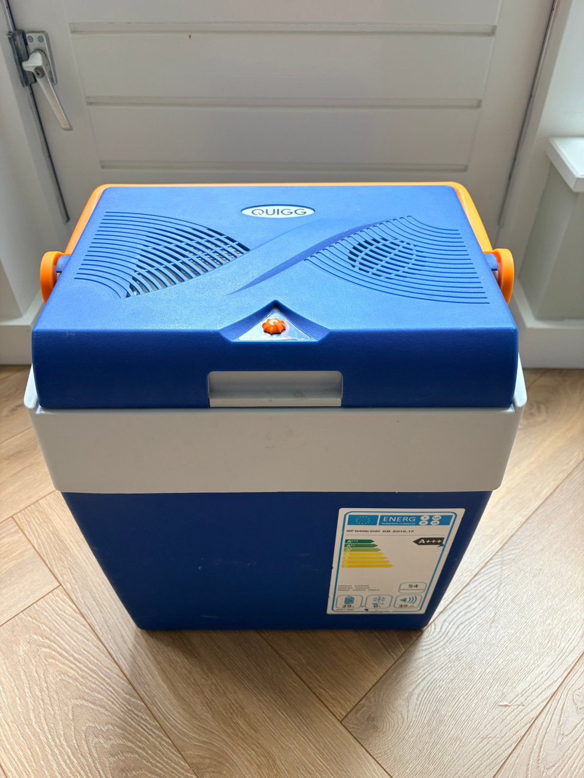 QUIGG thermo-elektrische koelbox, Ophalen, Zo goed als nieuw, Koelbox, Elektrisch
