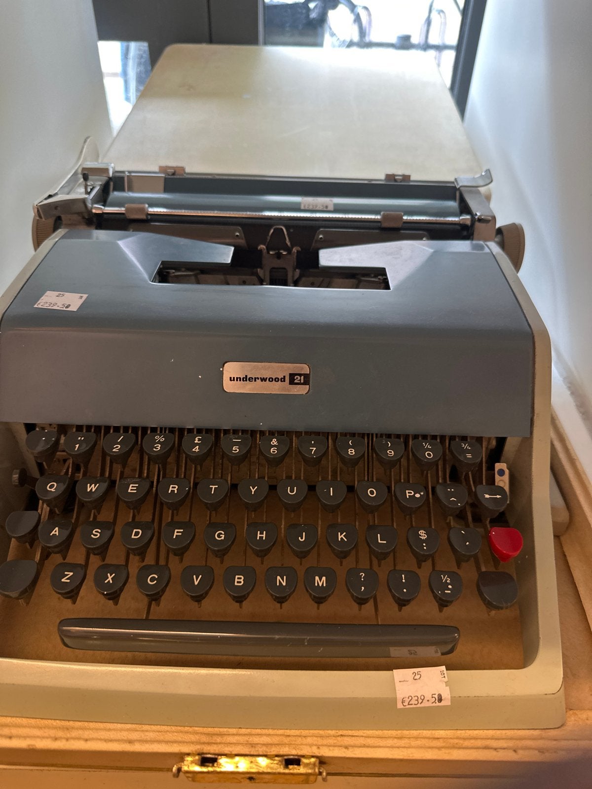Underwood typ machine, Diversen, Typemachines, Ophalen, Gebruikt, ., Underwood