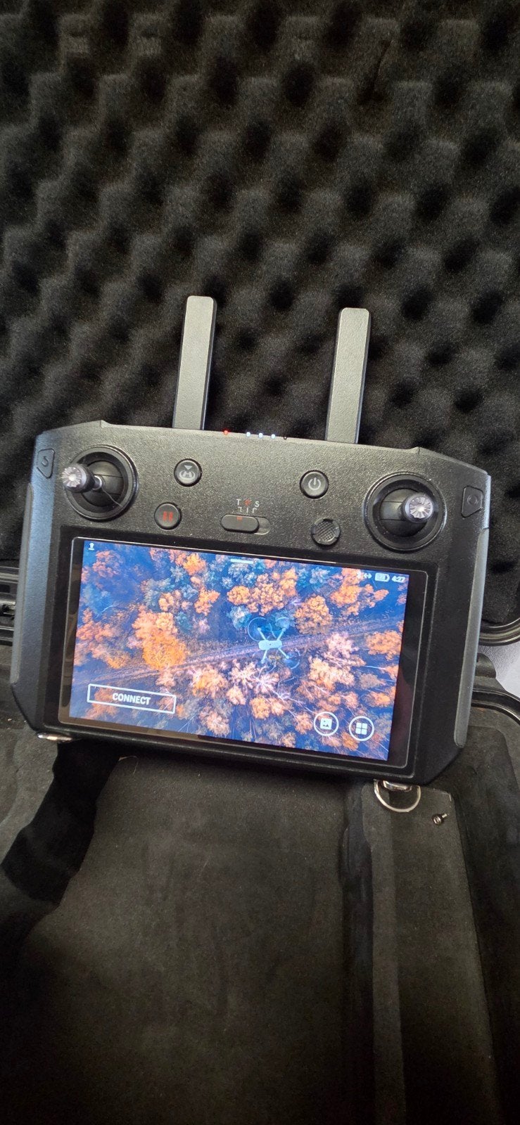 DJI Air 2 Fly More Combo met Smart Controller, Audio, Tv en Foto, Drones, Zo goed als nieuw, Ophalen of Verzenden