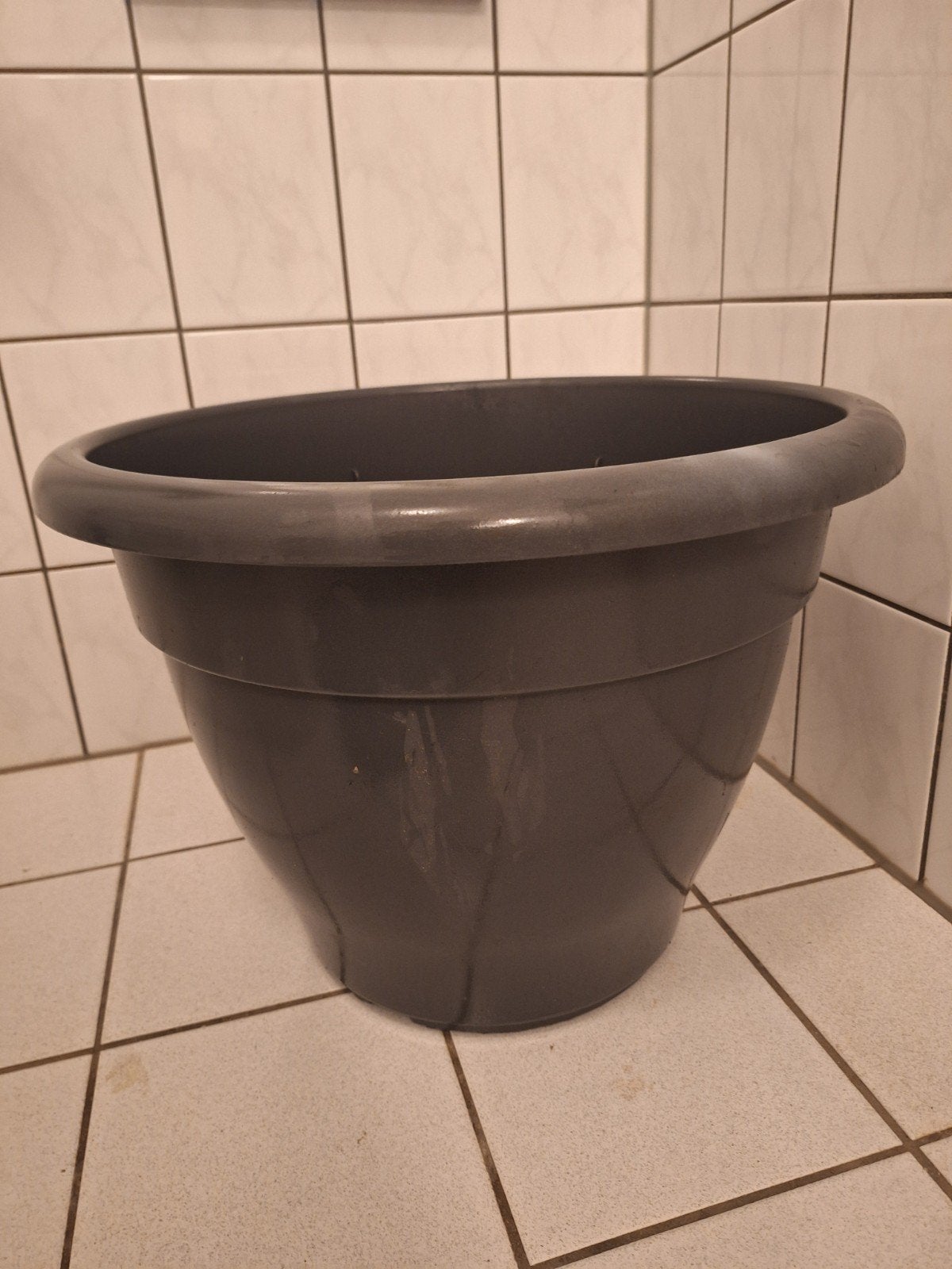 ELHO RONDE PLANTENBAK  48 CM / HOOG 37 CM, Kunststof, 40 cm of meer, Rond, Ophalen of Verzenden