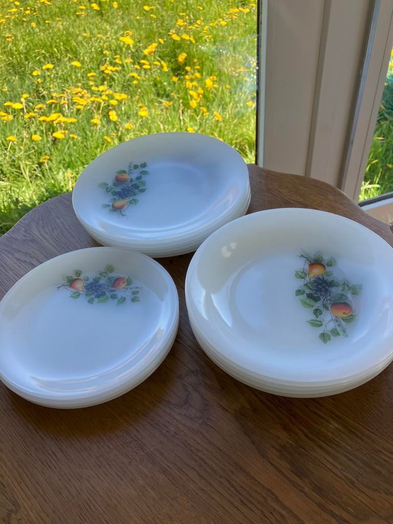 Ophalen! Arcopal France servies borden, Ophalen