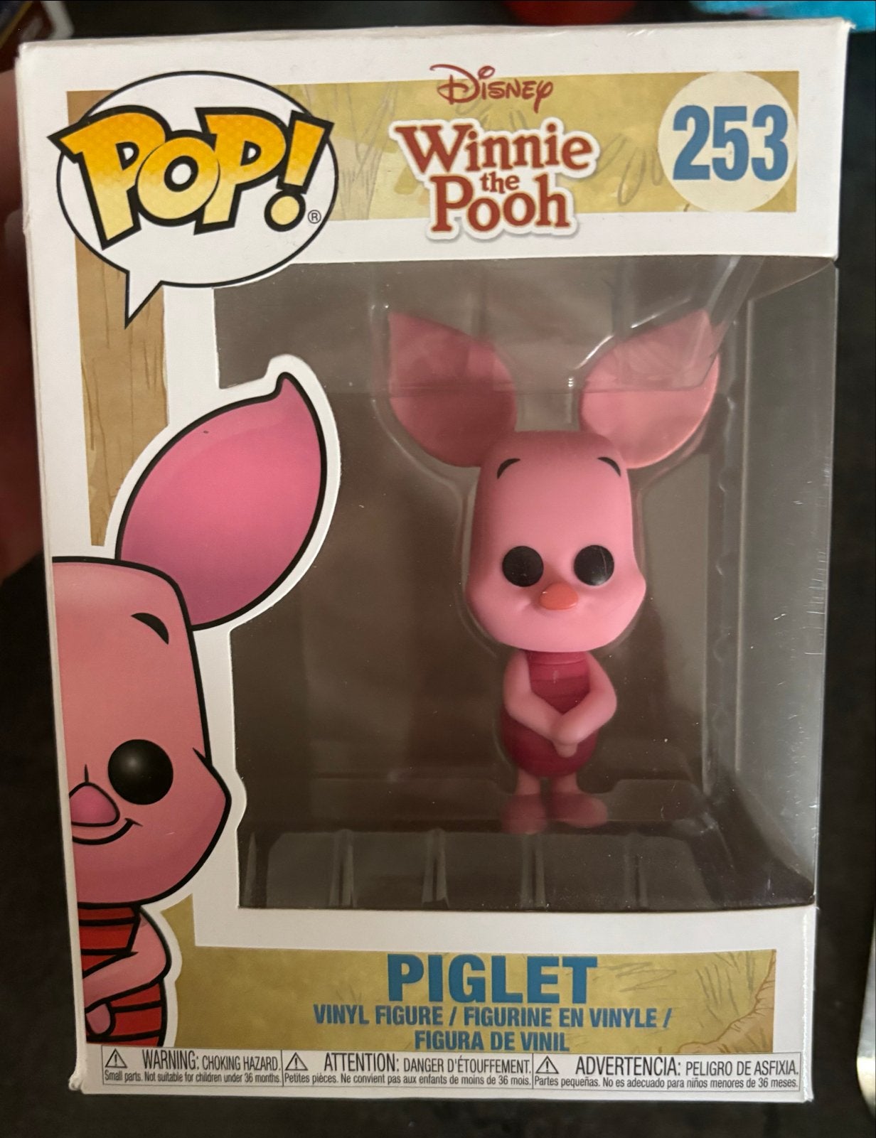 Funko Pop! Disney Winnie the Pooh - Piglet #253, Verzamelen, Poppetjes en Figuurtjes, Ophalen, Zo goed als nieuw