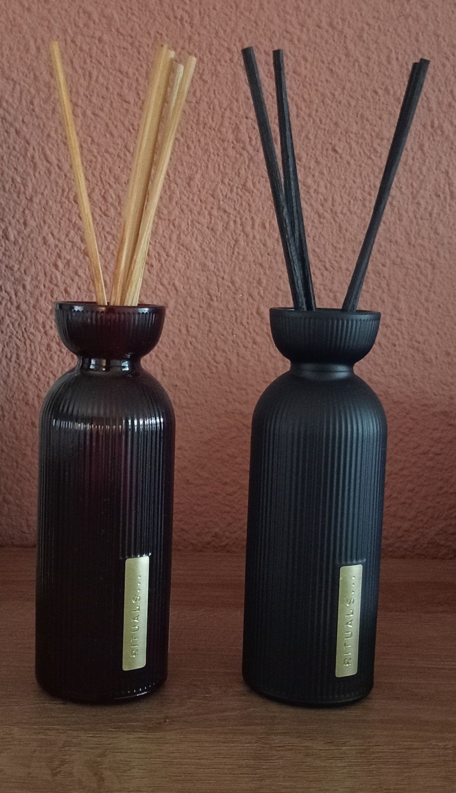 Lege Rituals geurstokjes flessen - decoratie/navulling, Ophalen of Verzenden, Gebruikt, Meerkleurig, Glas