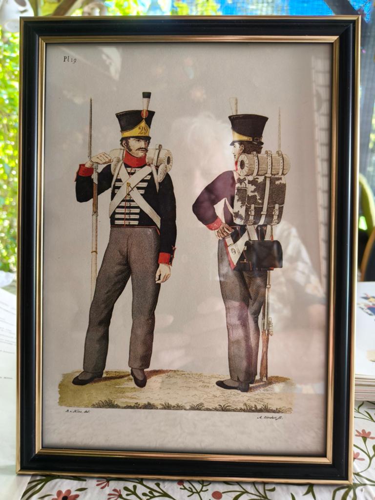 Militaire uniformen 1814, Ophalen of Verzenden, Landmacht, Nederland