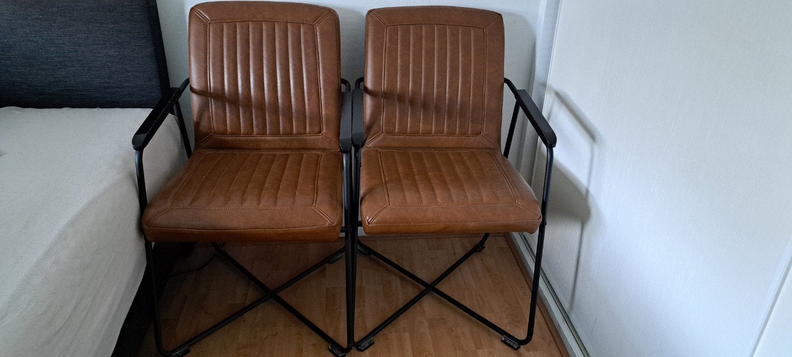 eetkamer stoelen, Huis en Inrichting, Ophalen, Gebruikt, Twee