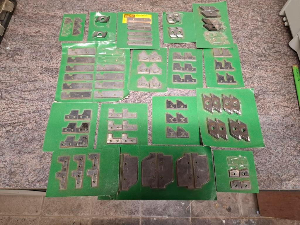 Wisselmesjes voor Biesse machines - Diverse maten, Ophalen of Verzenden, Gebruikt