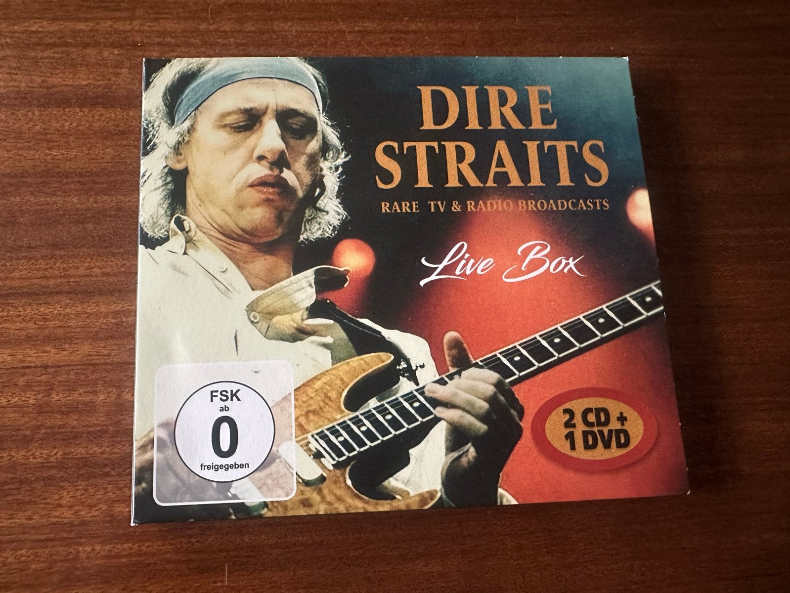 Dire Straits Live Box - 2 CD + 1 DVD - Rare TV & Radio Broad, Inclusief DVD, Boxset, Ophalen of Verzenden, Zo goed als nieuw