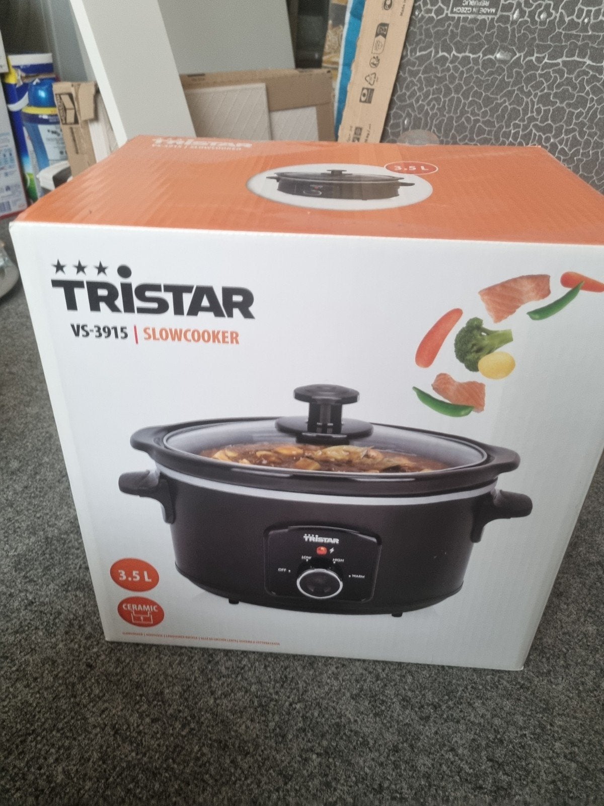 Tristar VS-3915 Slowcooker 3.5L - Nieuw in doos, Ophalen, Nieuw