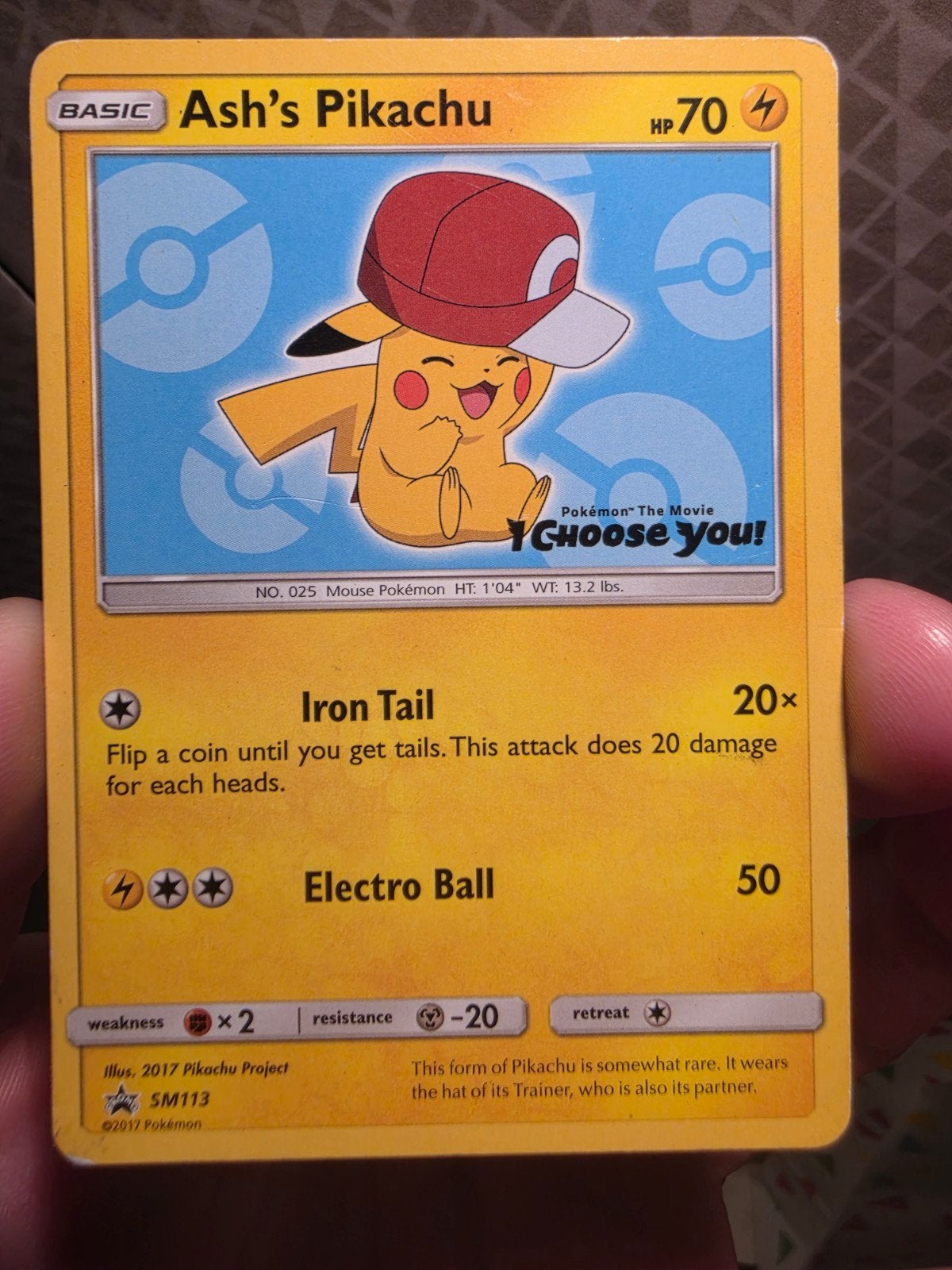 Ash's Pikachu (SM 113)
SM Black Star Promos, Ophalen of Verzenden