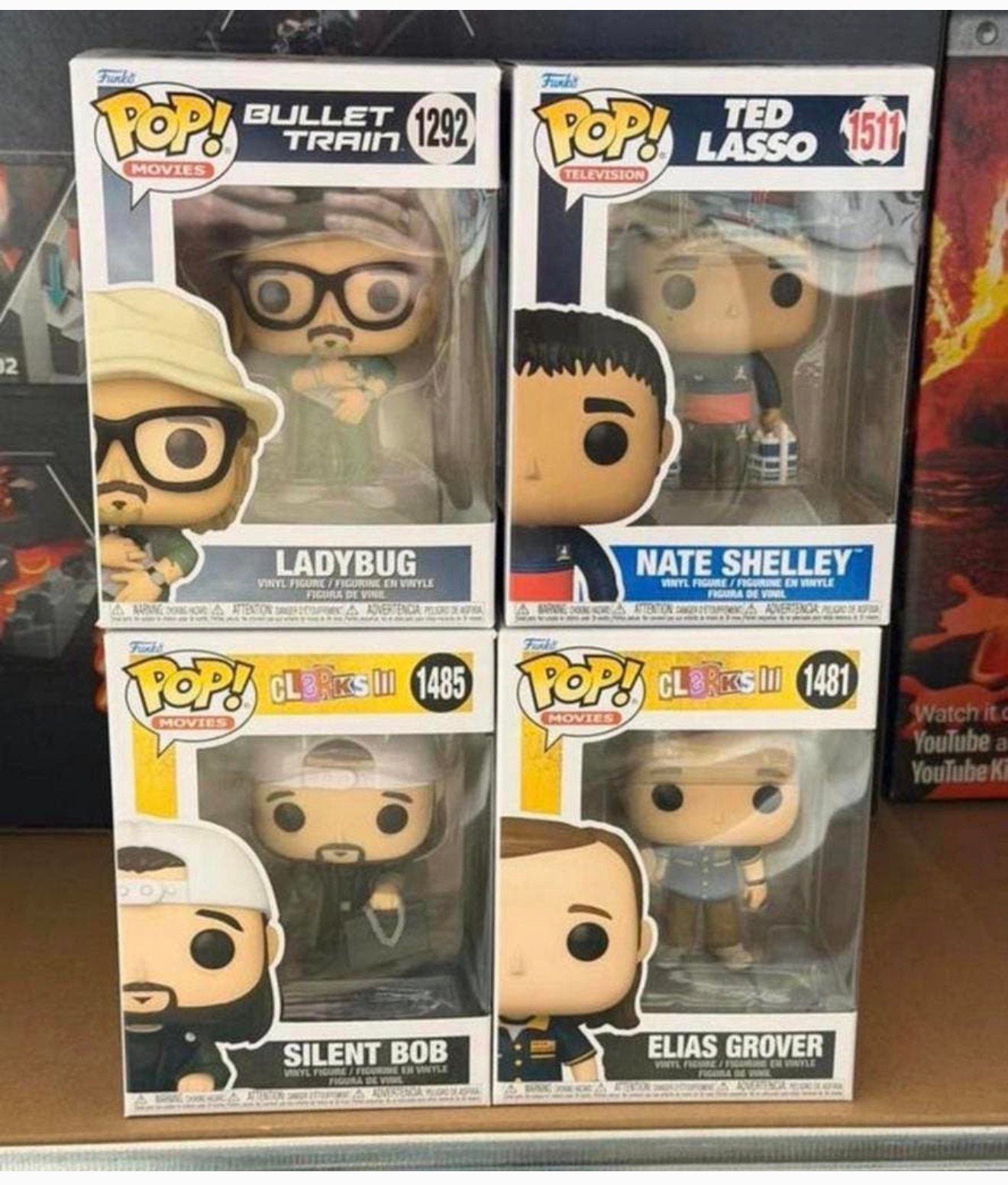 Funko POP - Pop! Poppen Clerks III Ted Lasso Bullet Train, Nieuw, Ophalen of Verzenden, H, H