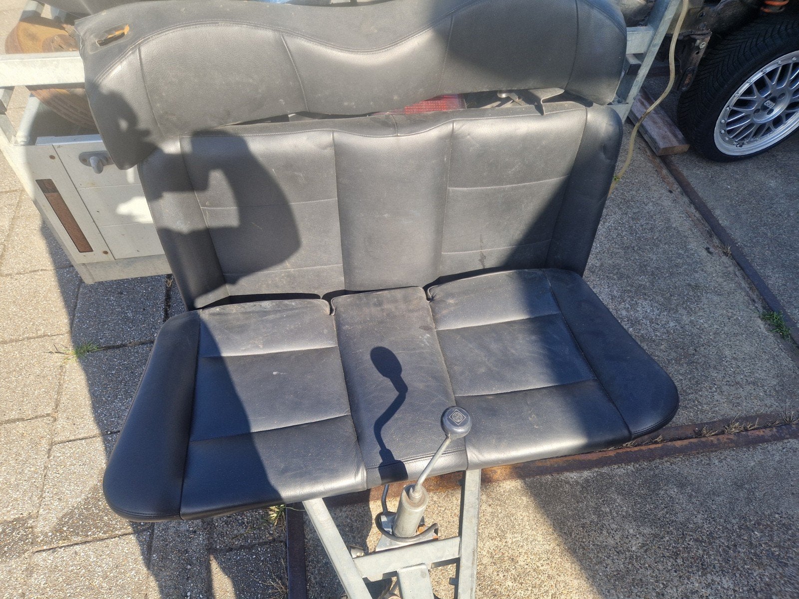 VW Golf Cabrio 3.5 Achterbank Leer - Nette Staat, Ophalen, Gebruikt, Volkswagen