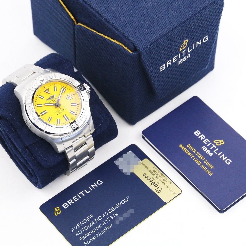 Breitling Avenger Seawolf 3000m 45 (Zeer goed/ 2022), Staal, Staal, Breitling, Polshorloge