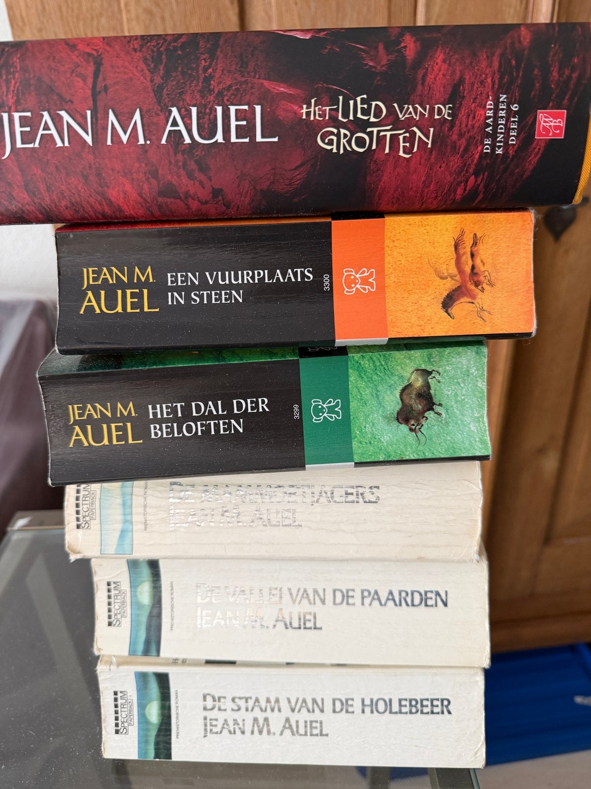 De Aardkinderen serie - Jean M. Auel (6 boeken), Ophalen, Gelezen, Nederland
