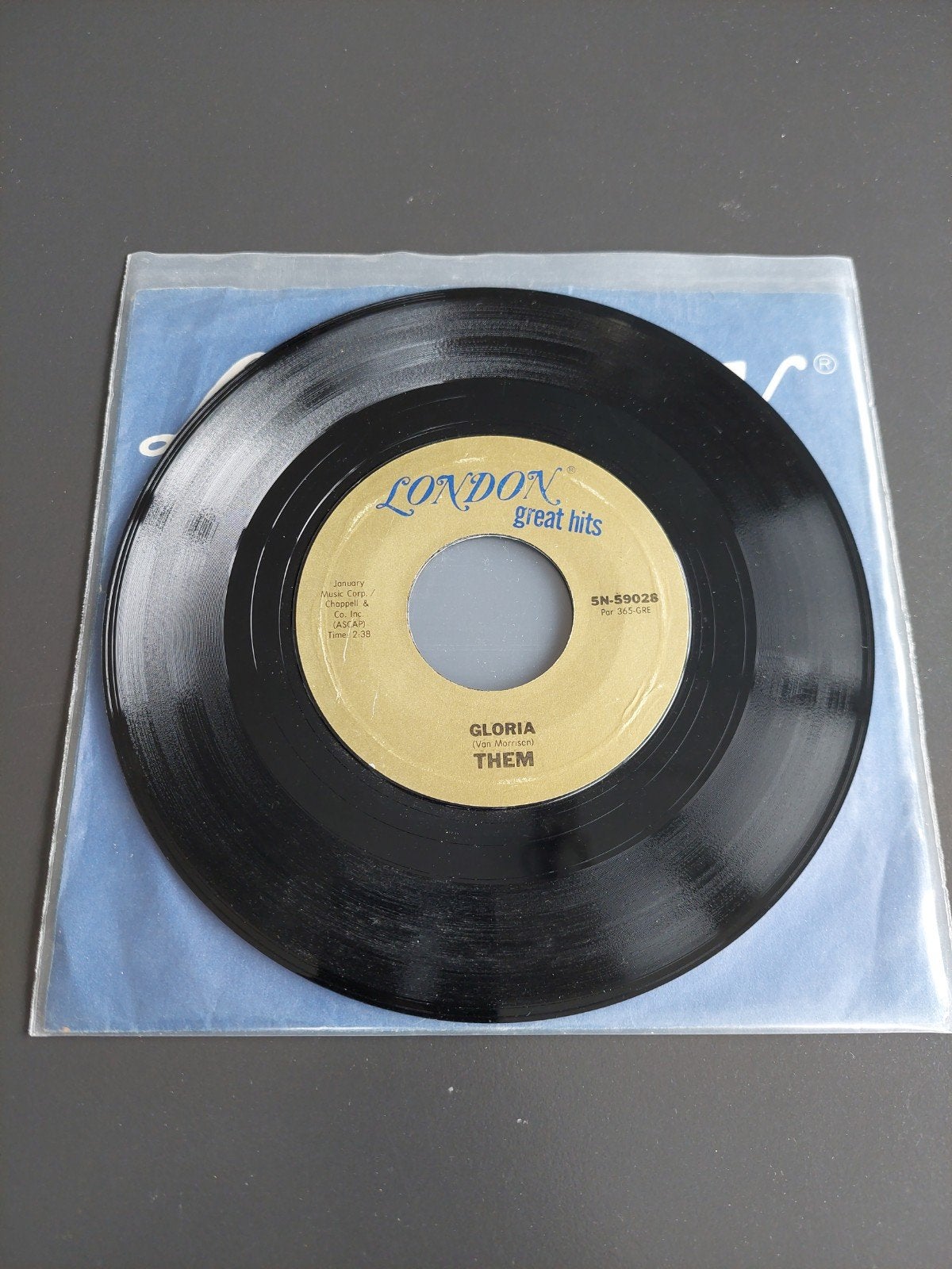 Them Gloria, Cd's en Dvd's, Vinyl Singles, Ophalen of Verzenden, Gebruikt, 7 inch, Single