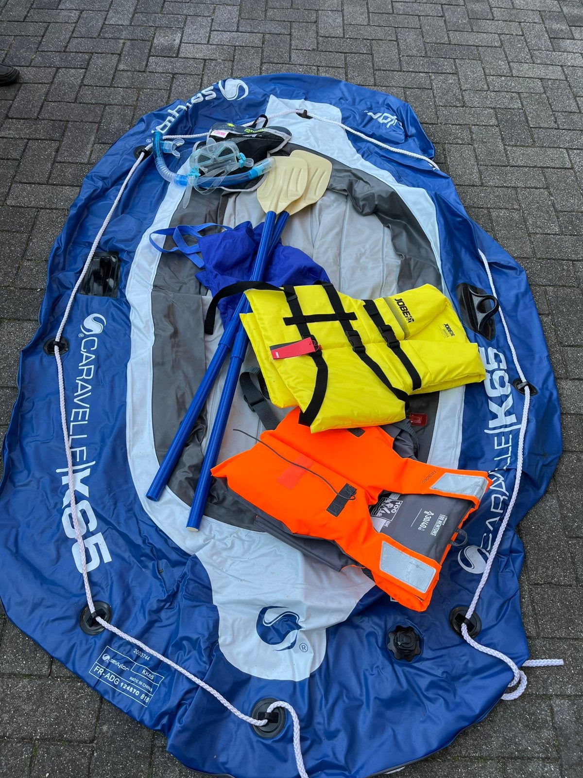 Sevylor Caravelle K65 opblaasbare boot, Watersport en Boten, Ophalen of Verzenden, Twee personen, Overige typen