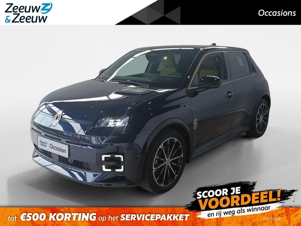 Renault 5 comfort range iconic cinq 52 kWh *Navi+Camera*Park, Auto's, Renault, Bedrijf, Te koop, ABS, Achteruitrijcamera, Adaptive Cruise Control