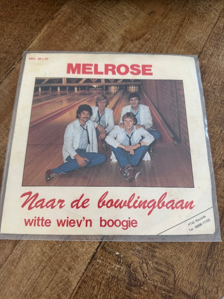 Melrose-Naar de Bowlingbaan., 7 inch, Single, Ophalen of Verzenden, Zo goed als nieuw