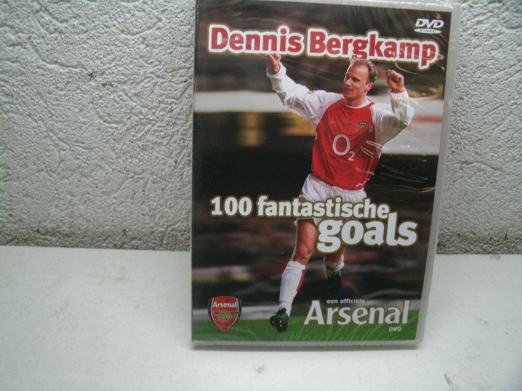 dvd 141b dennis bergkamp 100 fantastische goals 2004, Ophalen of Verzenden