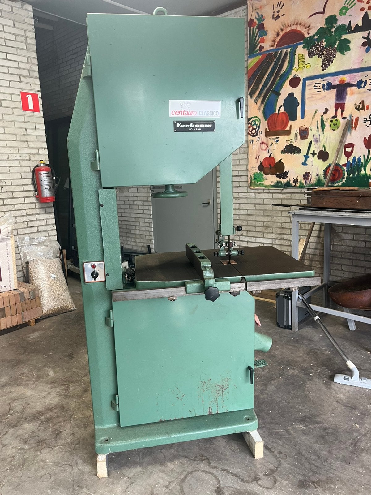 Centauro Classico professionele lintzaag / bandzaag 380V, Ophalen, Gebruikt, 70 mm of meer, Centauro classico