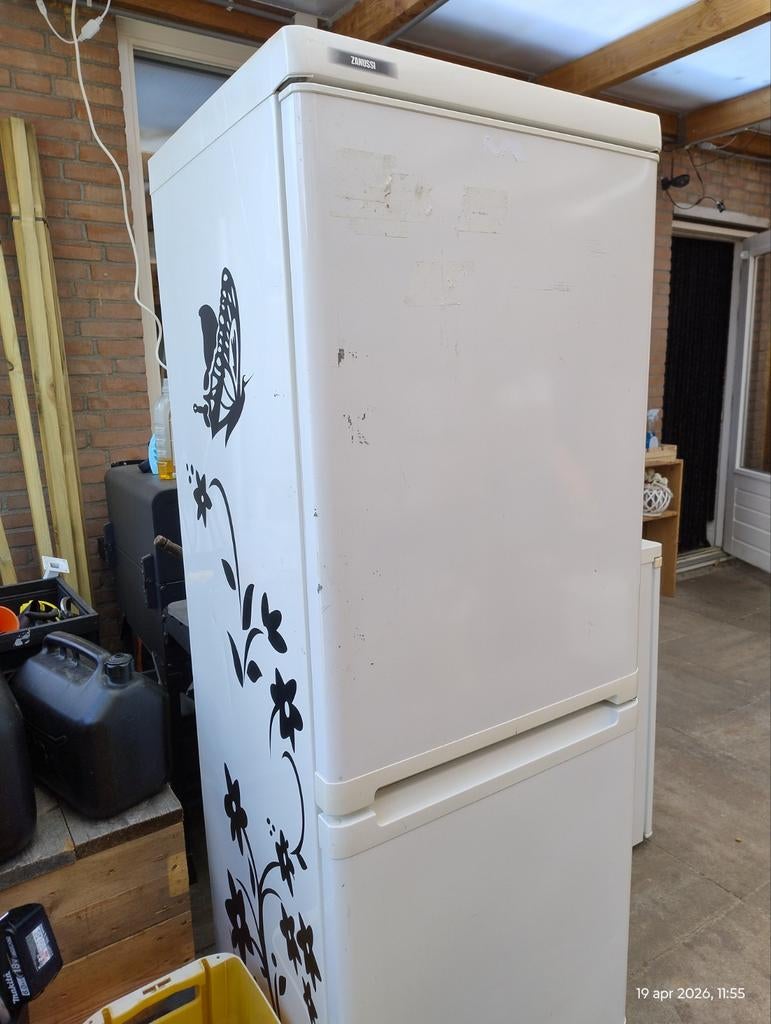 Zanussi koel vries combinatie, Ophalen