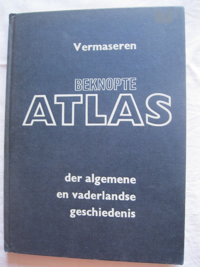overig: Vermaseren, atlas der alg vaderlandse geschiedenis, Boeken, Overige atlassen, Ophalen of Verzenden, 1800 tot 2000, Nederland