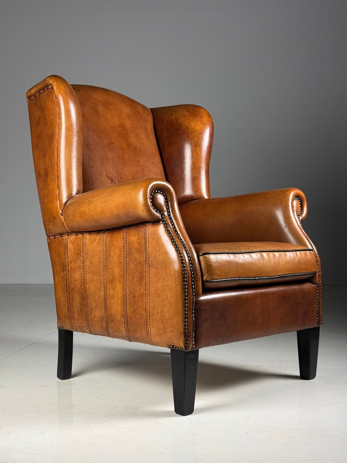GEZOCHT! Schapenleren banken en fauteuils, Huis en Inrichting, Ophalen of Verzenden, Zo goed als nieuw, 75 tot 100 cm