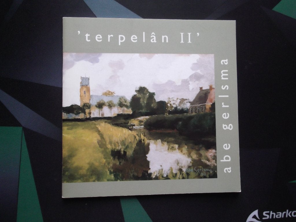 Abe Gerlsma. Terpelân II. Franeker. Friesland., Verzenden, Zo goed als nieuw, Zie beschrijving, Schilder- en Tekenkunst