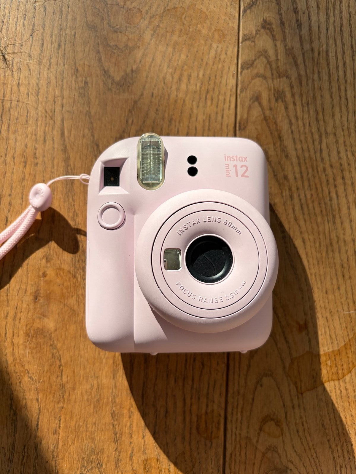 Instax Mini 12 Instant Camera - Roze met hoesje, Audio, Tv en Foto, Fotocamera's Analoog, Ophalen, Zo goed als nieuw, Polaroid