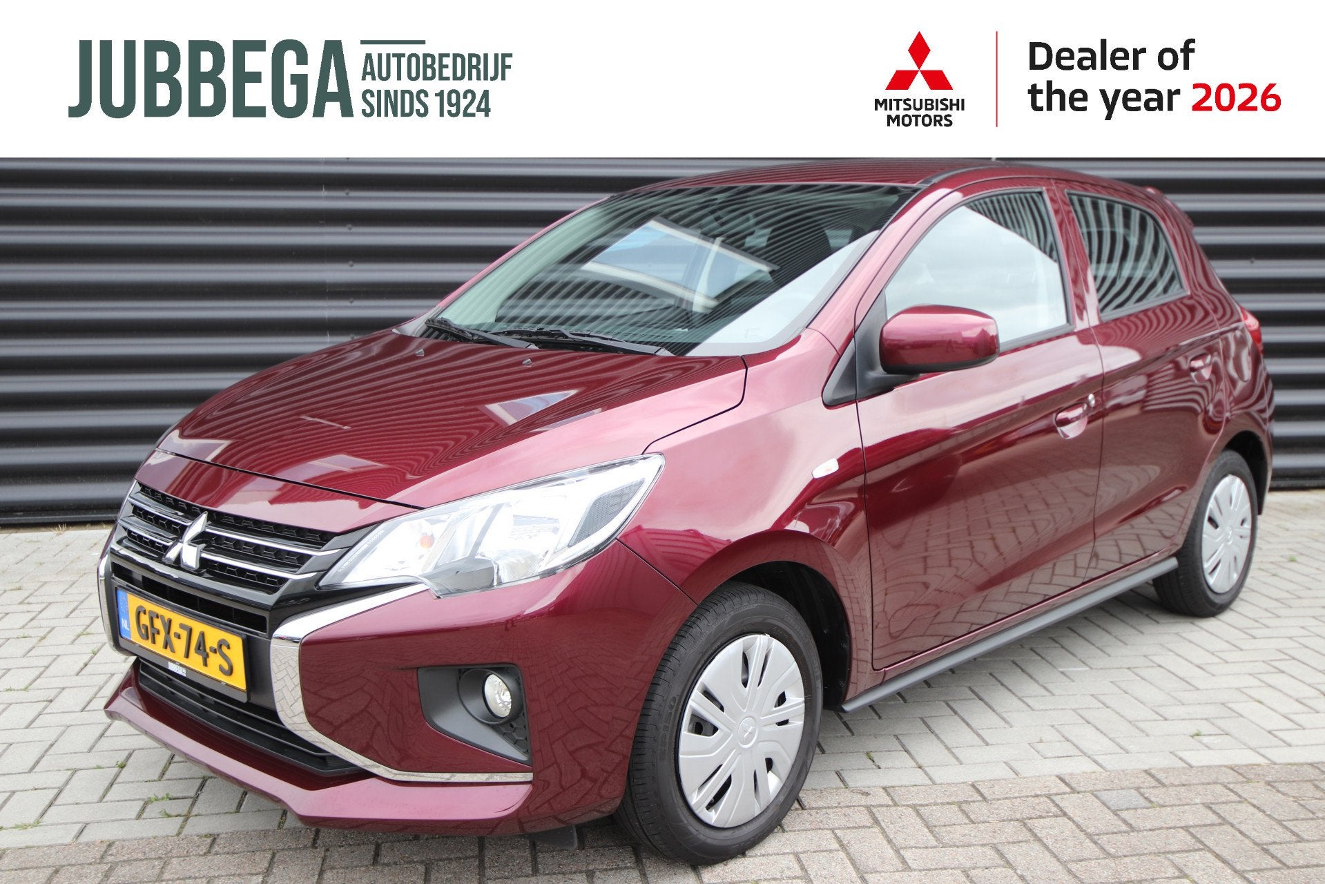 Mitsubishi Space Star 1.2 Connect+ Wine Red NL-Auto, Android, Auto's, Voorwielaandrijving, Stof, Gebruikt, Origineel Nederlands