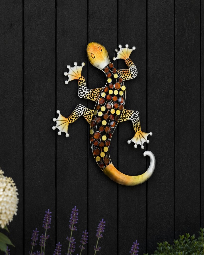 GEKKO/ metaal, Metaal, Wandhanger, Nieuw, 19 cm
