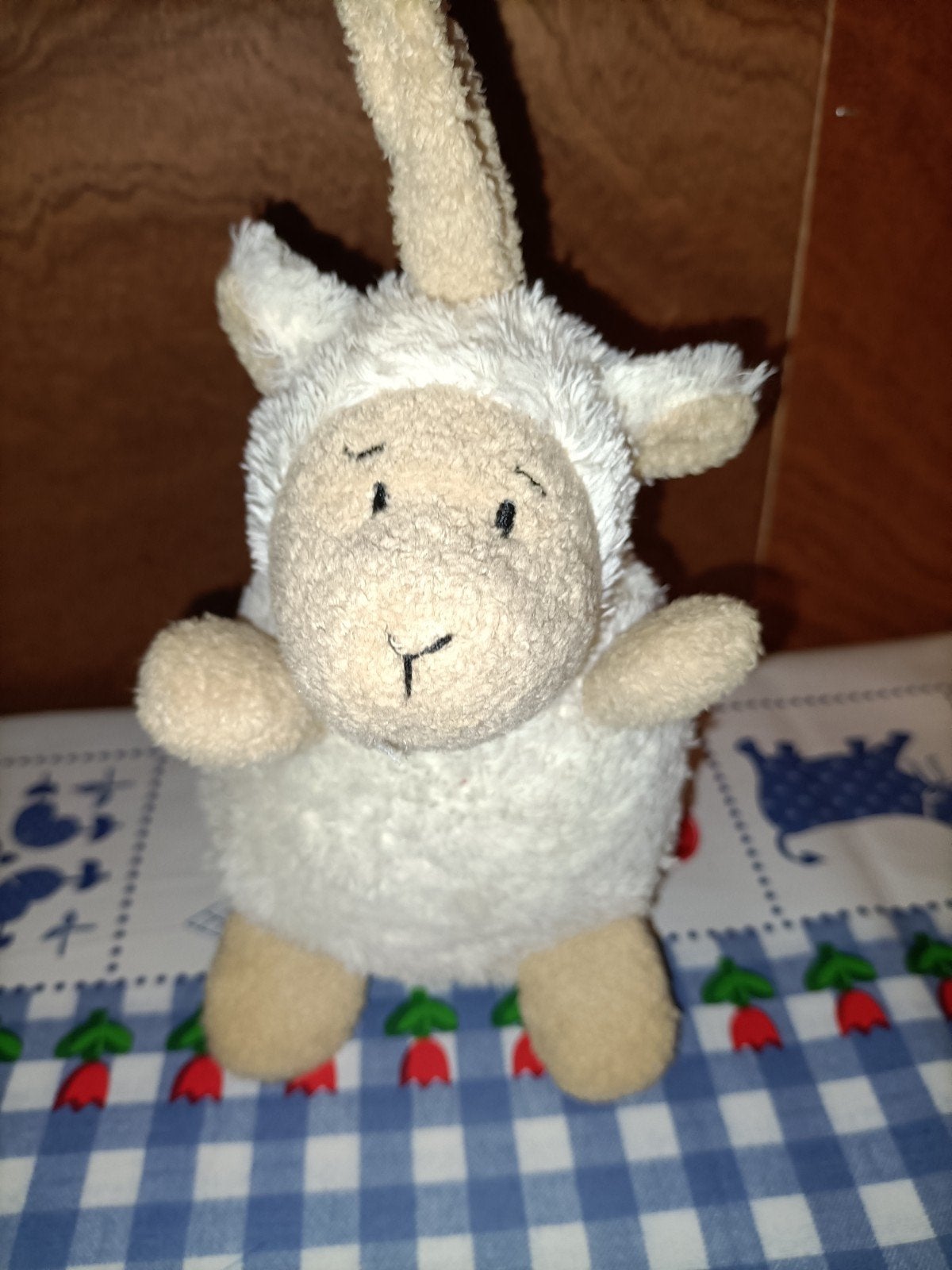 Happy Horse schaap lammetje knuffel met slaapliedje 17 cm, Ophalen of Verzenden, Zo goed als nieuw, Overige typen