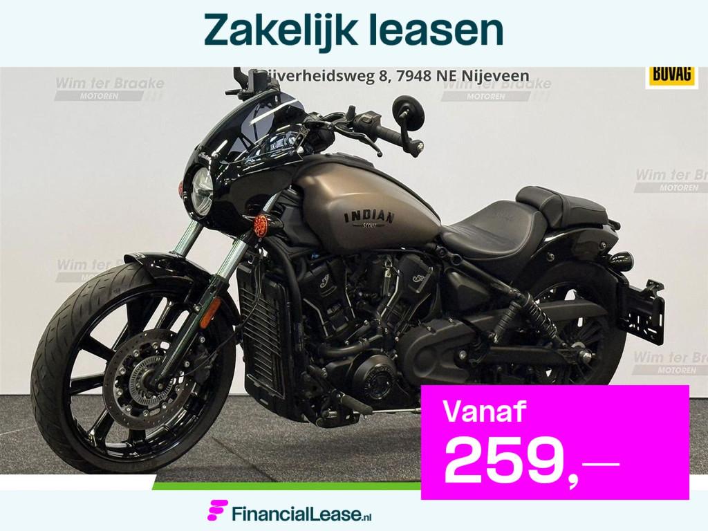 Indian Scout Sport Limited 1250 ABS - 2024, Motoren, Motoren | Overige merken, Bedrijf, Chopper, meer dan 35 kW