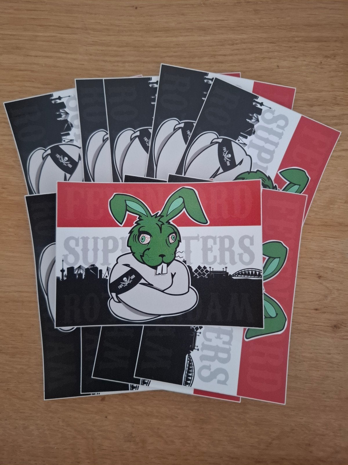 Feyenoord stickers (5), Ophalen of Verzenden, Zo goed als nieuw, Feyenoord, Poster, Plaatje of Sticker