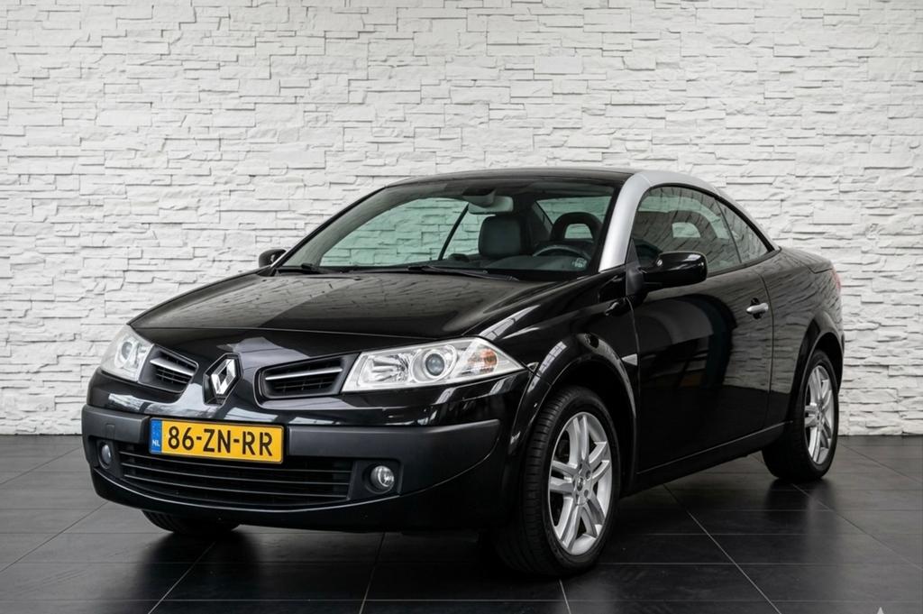 Renault Mégane CC 2.0 Turbo Cabrio Exception 2008, 1998 cc, 4 cilinders, Cabriolet, 4 stoelen
