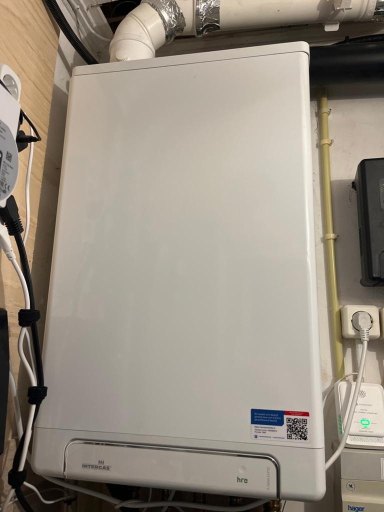 Intergas Kompakt HRE 36/30 A CV-ketel, Ophalen, Gebruikt, Hoog rendement (Hr), Cv-ketel of Combi-ketel