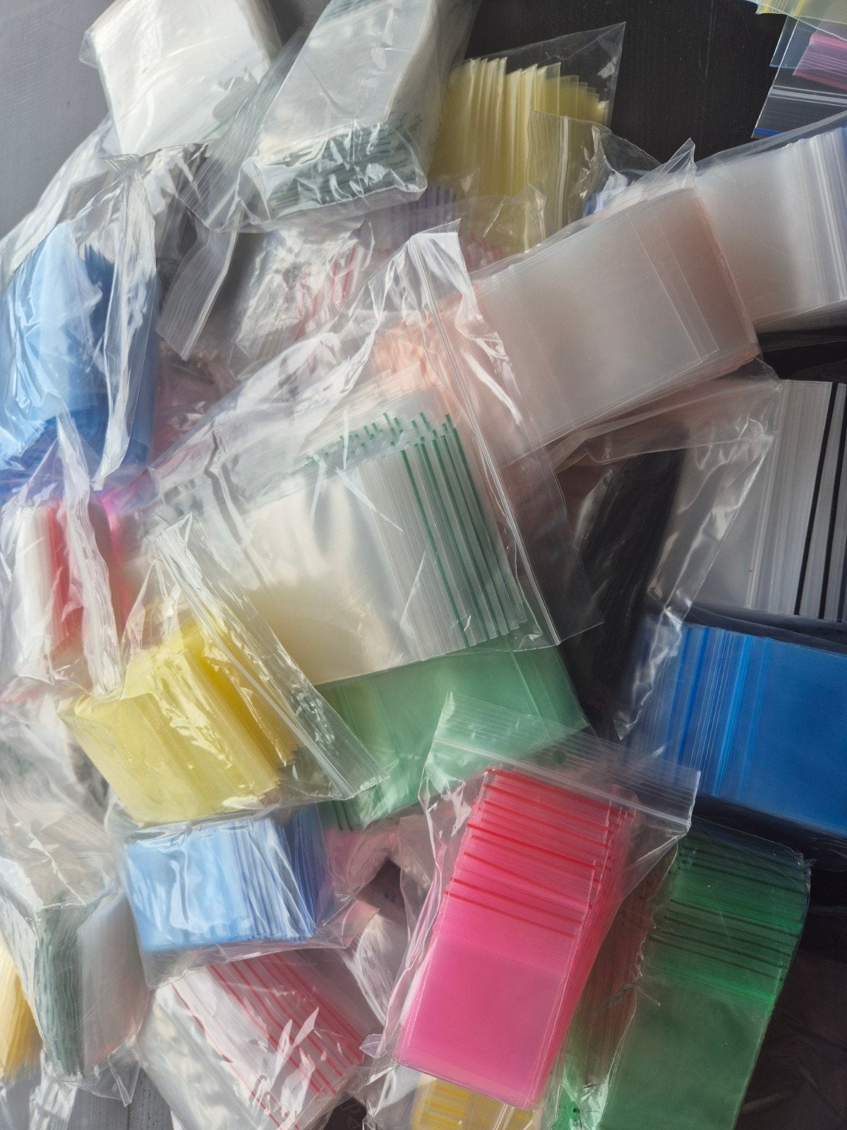 GRIPZAKJES DIVERSE MATEN EN KLEUREN, Ophalen of Verzenden, Nieuw, Overige typen