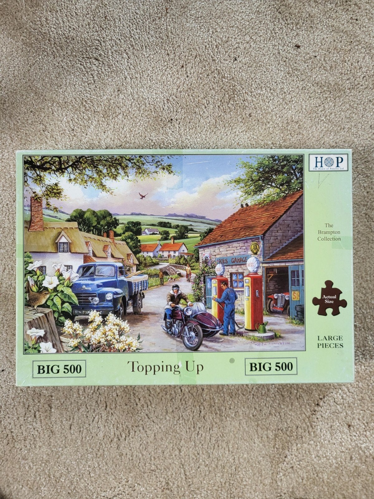 Hop Big 500 puzzel, Ophalen of Verzenden, 500 t/m 1500 stukjes, Zo goed als nieuw, Legpuzzel