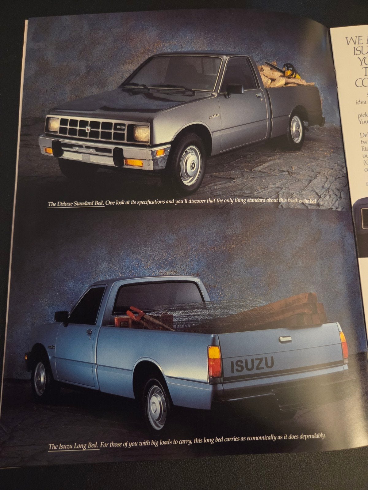 Brochure Isuzu Pup & Trooper II USA, Ophalen of Verzenden, Zo goed als nieuw, Overige merken