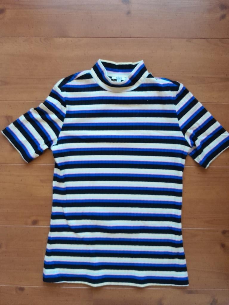 shirt gestreept , merk Yezz , mt S , zgan, Kleding | Dames, Ophalen of Verzenden, Zo goed als nieuw, Maat 36 (S), Korte mouw