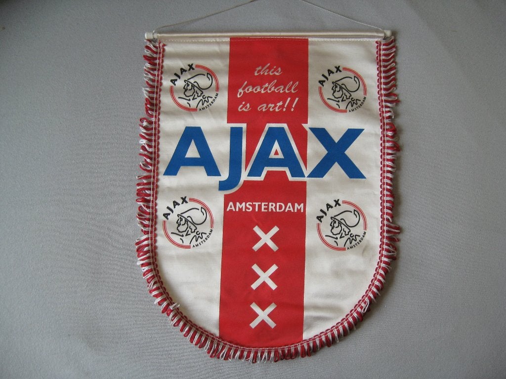 Ajax vaantje voor de echte verzamelaar, Ophalen of Verzenden, Zo goed als nieuw, Ajax, Vaantje of Sjaal