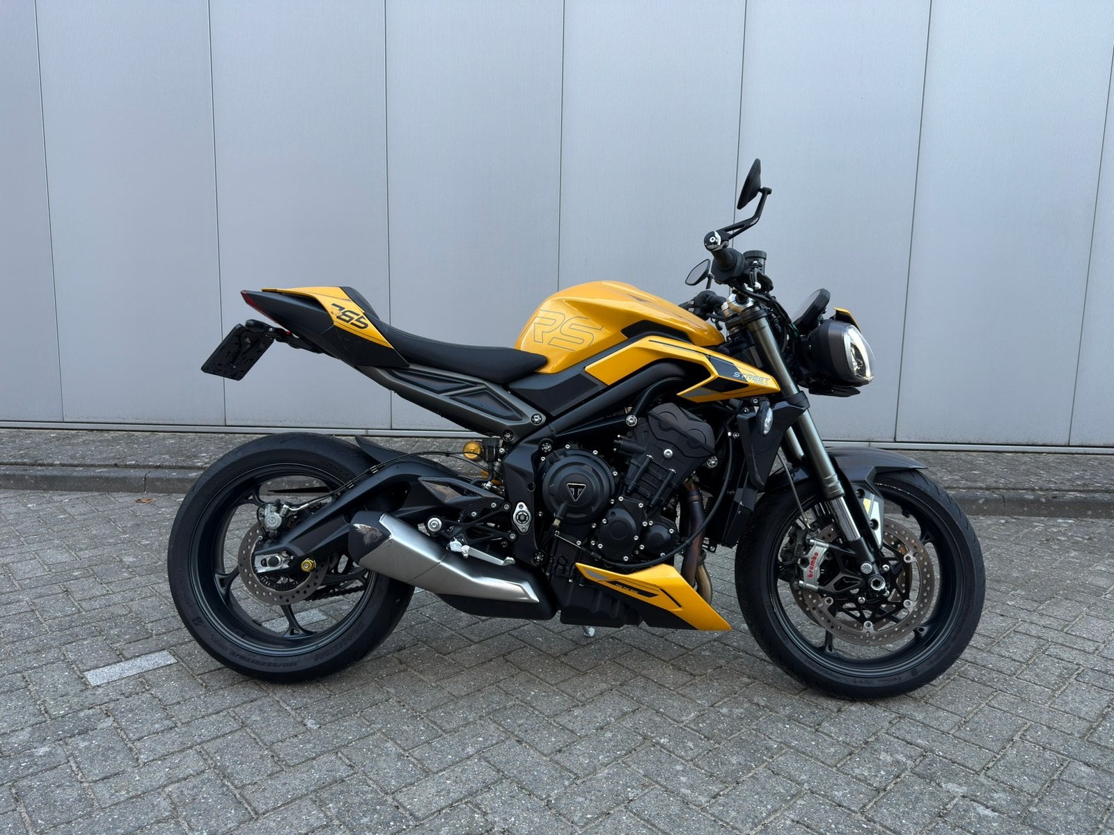 2024 Triumph Street Triple 765 RS schade, Motoren, Ophalen, Triumph, Motorrijbewijs A, Gebruikt