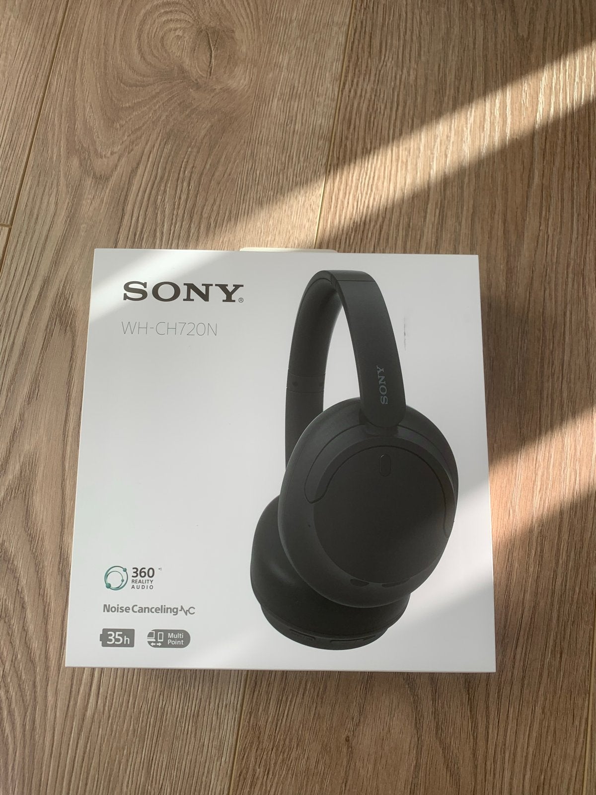 Sony WH-CH720N draadloze Noise Cancelling koptelefoon zwart, Ophalen, Bluetooth, Nieuw, Zwart