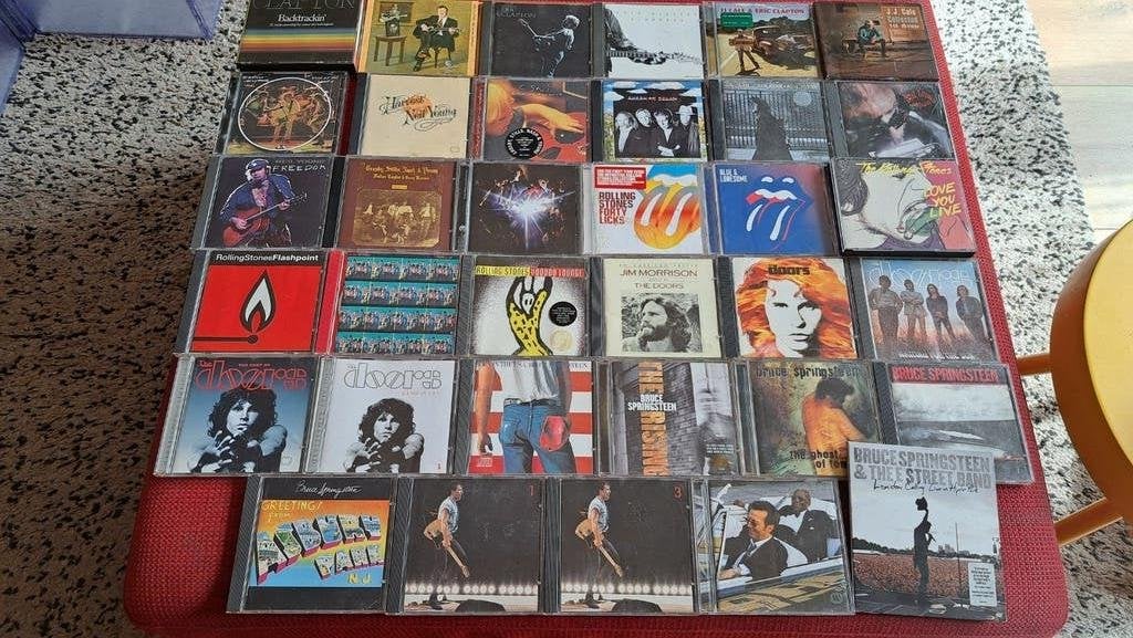 cd's N. Young, Springsteen, Doors, Clapton, JJ Cale, Stones, Ophalen of Verzenden, Zo goed als nieuw
