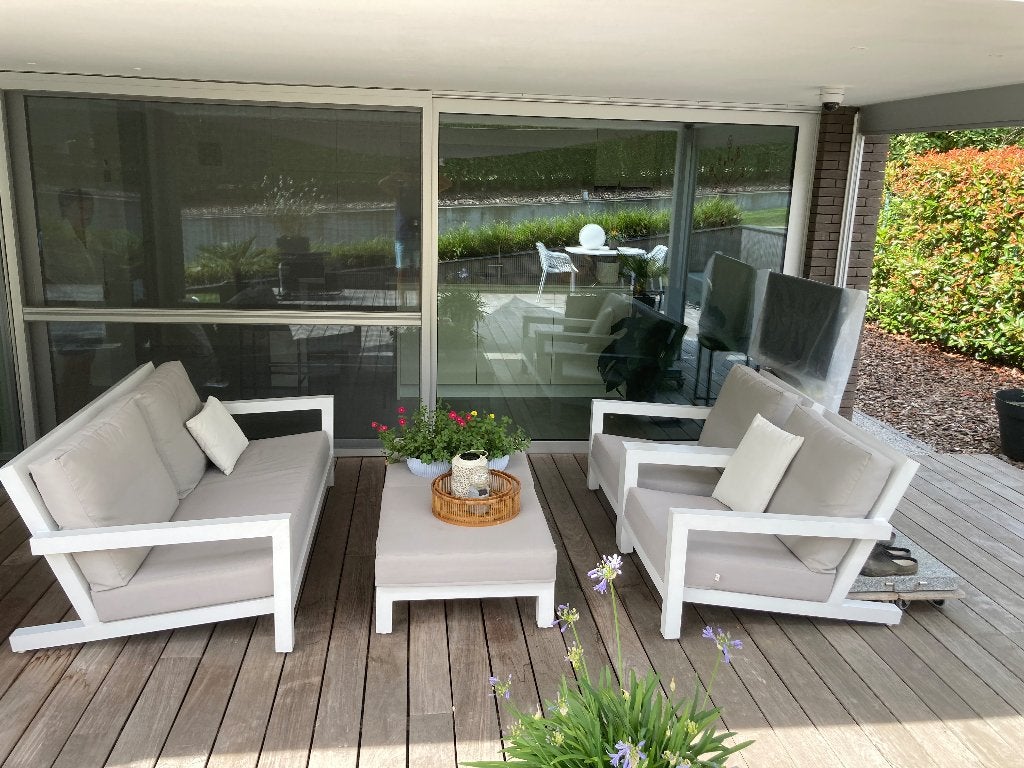 Lounge set LIFE, Tuin en Terras, Tuinsets en Loungesets, Ophalen, 5 zitplaatsen, Gebruikt, Bijzettafel