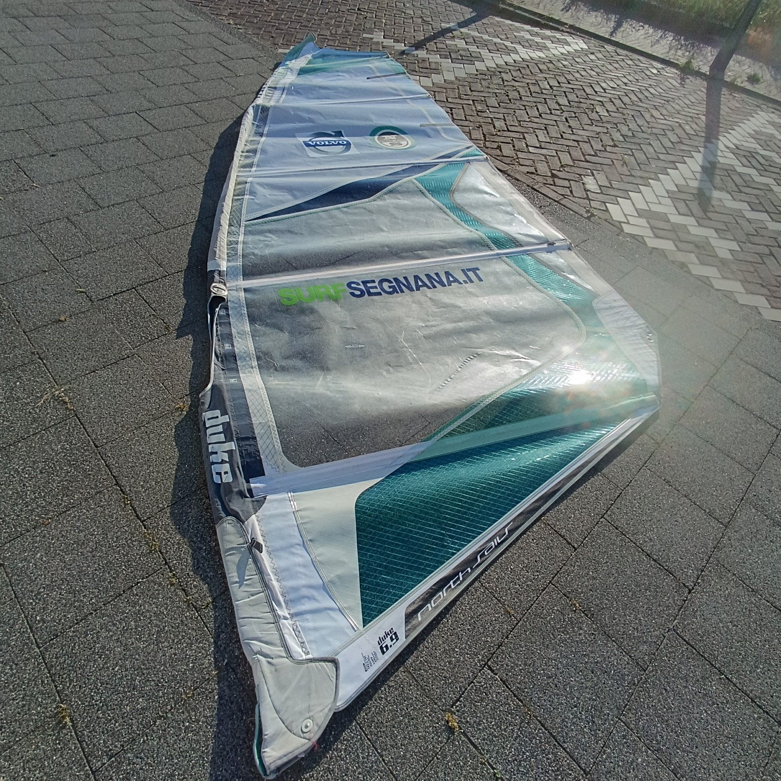 North Sails Duke 6.9 Windsurfzeil - Zo goed als nieuw, Ophalen, Zo goed als nieuw