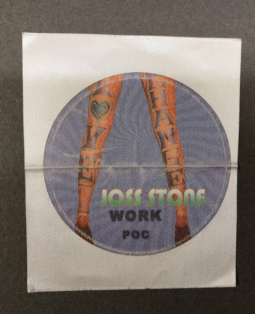 Joss Stone BACKSTAGE PASS Rotterdam 31/10/2007 Origineel, Gebruikt, Joss Stone, Verzenden, NvT