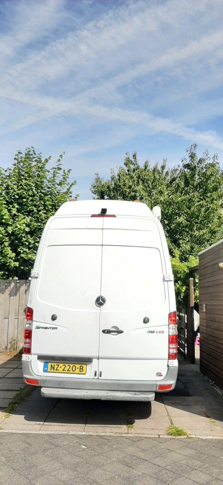Mercedes Sprinter Camper 316cdi 2011 Automaat, 165.000 km., Caravans en Kamperen, Campers, Particulier, Half-integraal, Mercedes-Benz