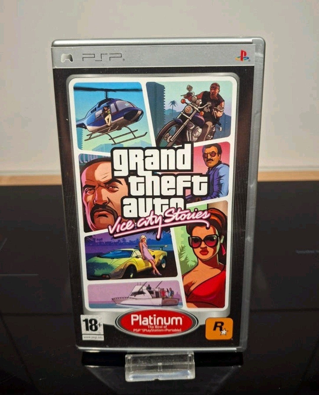 Grand Theft Auto Vice City Stories PSP Platinum, Avontuur en Actie, Vanaf 18 jaar, 1 speler, Ophalen of Verzenden