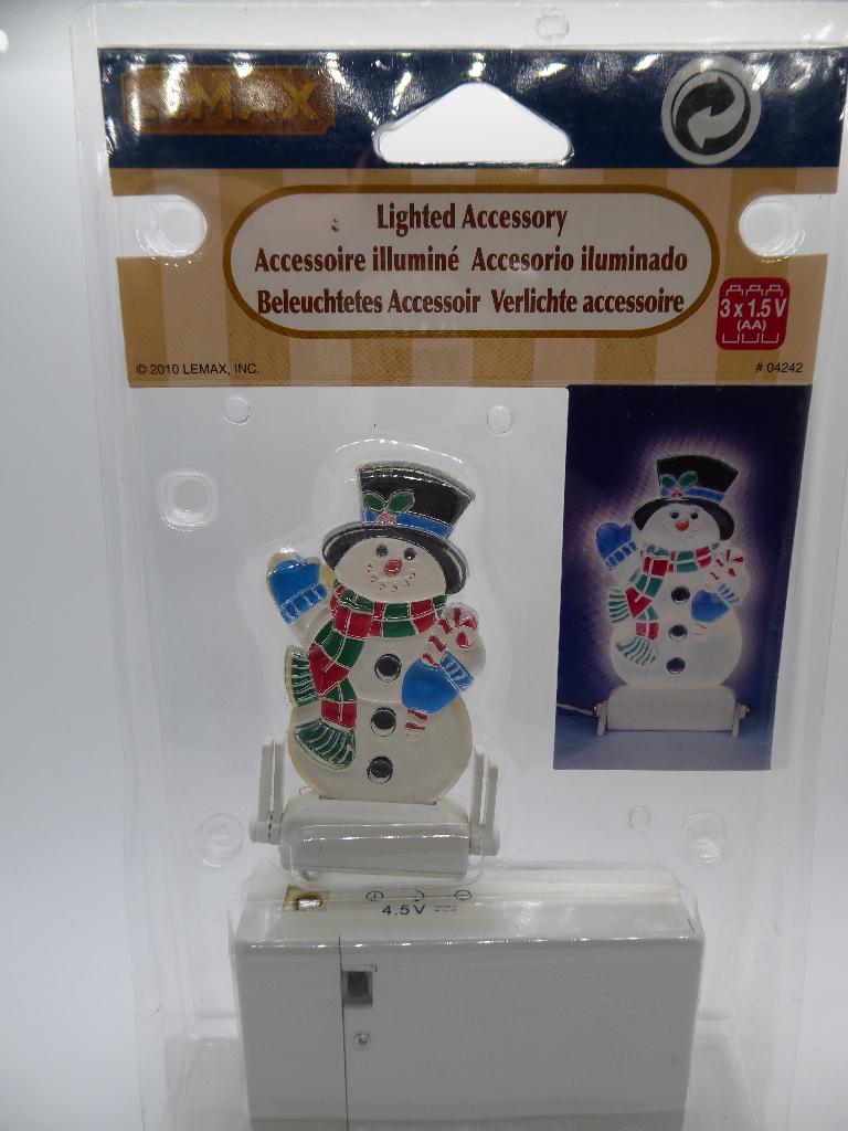 Lemax Item  - Yardlight Snowman -  Ik ruim op, Ophalen of Verzenden, Nieuw