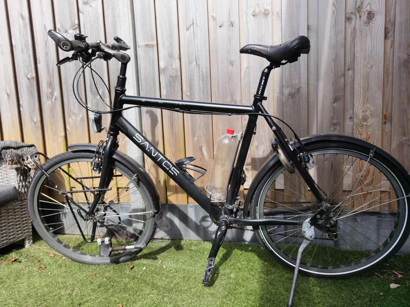 Santos travelmaster 2.6 alu, Gebruikt, Velgrem, Versnellingen, 57 tot 61 cm